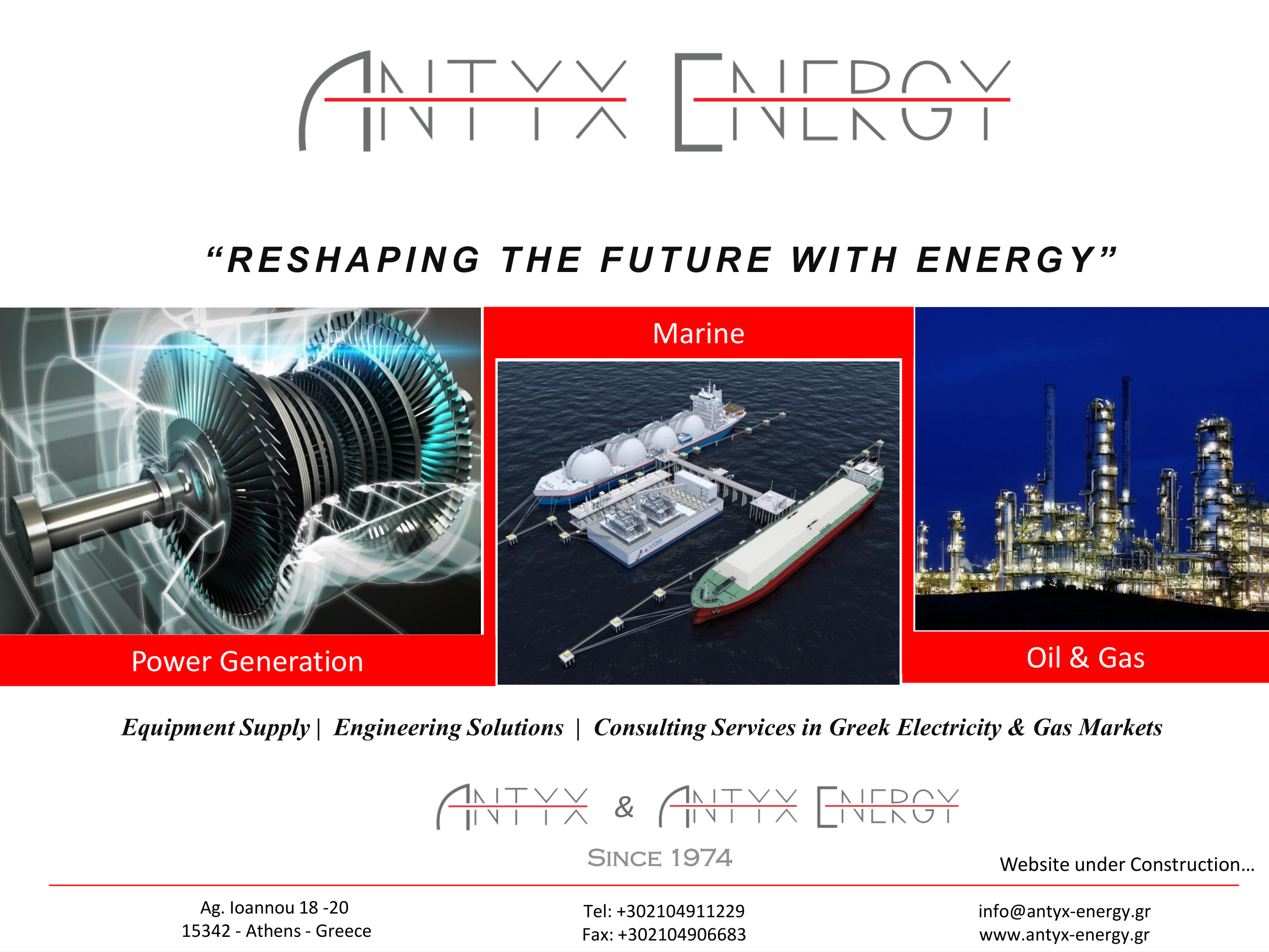 Antyx Energy Site Under Construction